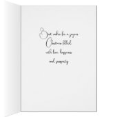 Frohe Weihnachten Hirsche mit einem Scarf (Innen (Rechts))