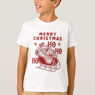 Frohe Weihnachten Ho Ho Ho   Festliches Weihnachts T-Shirt