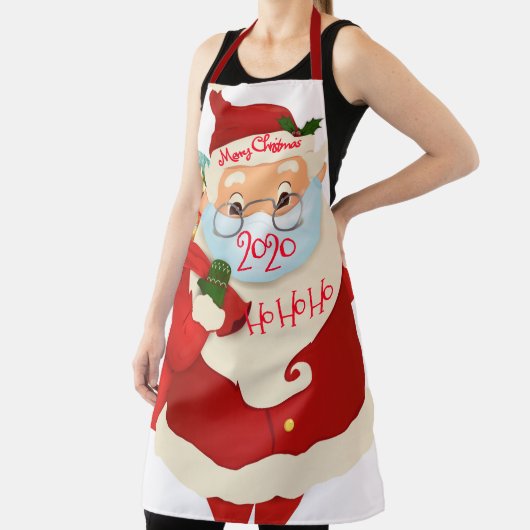 Frohe Weihnachten Ho Ho Ho Santa Schürze (InSitu)