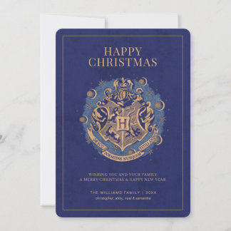 Frohe Weihnachten | HOGWARTS™ Wappen Einladung
