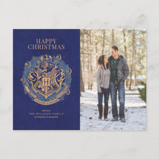 Frohe Weihnachten | HOGWARTS™ Wappen Family Foto