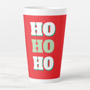 Frohe Weihnachten HoHoHo Party Minimalistisch Schl Milchtasse