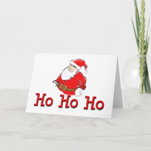 Frohe Weihnachten holen ein Ho Ho Ho Funny (Vorderseite)