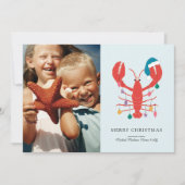 Frohe Weihnachten | Holiday Beach Hummer Crab (Vorderseite)