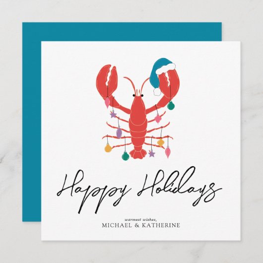 Frohe Weihnachten | Holiday Beach Hummer Crab (Vorne/Hinten)
