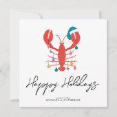 Frohe Weihnachten | Holiday Beach Hummer Crab (Vorderseite)