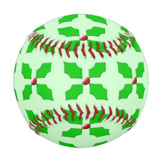 Frohe Weihnachten Holly Baseball (Vorderseite)