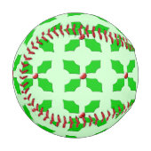Frohe Weihnachten Holly Baseball (Vorderseite Links)