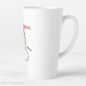 Frohe Weihnachten Holly Igel Milchtasse (Rechts)