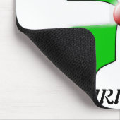 Frohe Weihnachten Holly Mousepad (Ecke)