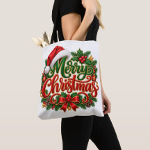 Frohe Weihnachten Holly Pine Holiday Geschenk Kuns