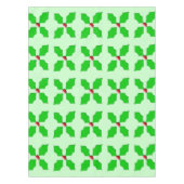 Frohe Weihnachten Holly Tablecloth Tischdecke (Vorderseite)