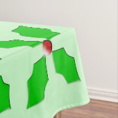 Frohe Weihnachten Holly Tablecloth Tischdecke (Beispiel)