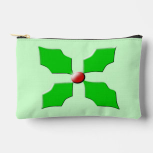 Frohe Weihnachten Holly Zubehörtasche