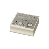 Frohe Weihnachten Holz-Stempel Gummistempel (Stempel)