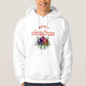 Frohe Weihnachten Hoodie (Vorderseite)