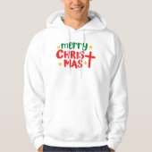 Frohe Weihnachten Hoodie (Vorderseite)