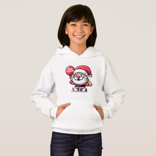 Frohe Weihnachten Hoodie (Vorne ganz)