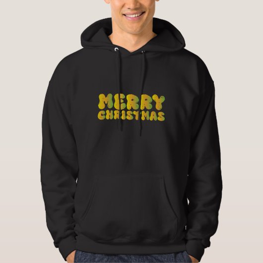 Frohe Weihnachten Hoodie (Vorderseite)