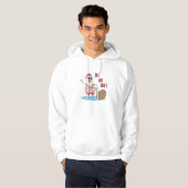 frohe Weihnachten Hoodie (Vorne ganz)