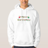 Frohe Weihnachten! Hoodie (Vorderseite)