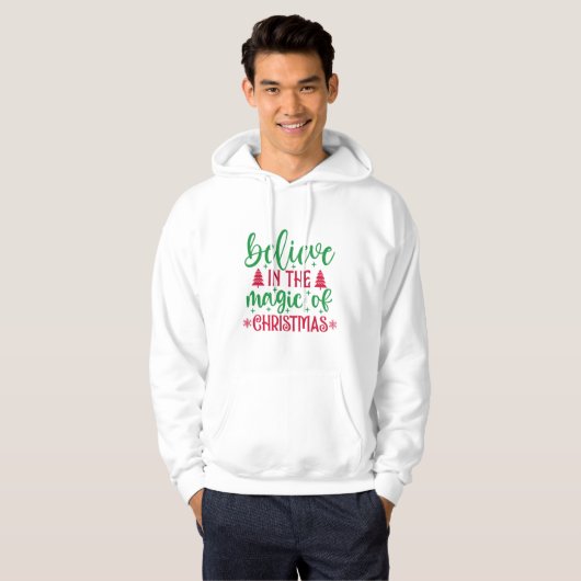 Frohe Weihnachten Hoodie (Vorne ganz)