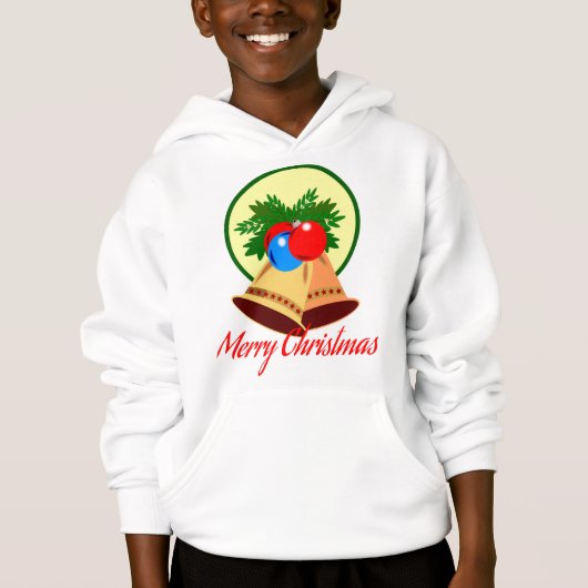 Frohe Weihnachten Hoodie (Vorderseite)
