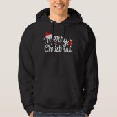 Frohe Weihnachten Hoodie (Vorderseite)