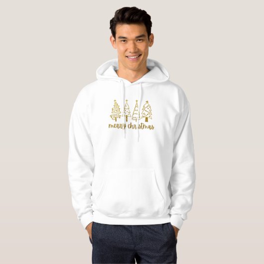 Frohe Weihnachten Hoodie (Vorne ganz)