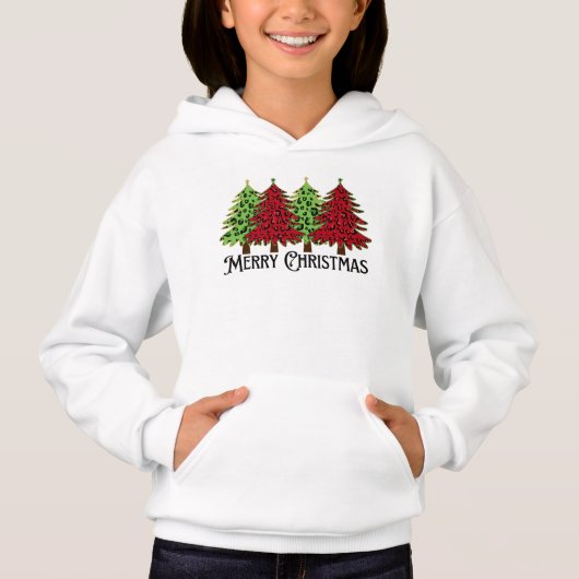 Frohe Weihnachten Hoodie (Vorderseite)