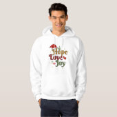 Frohe Weihnachten Hoodie (Vorne ganz)