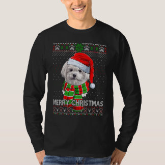 Frohe Weihnachten Hut Malteser Weihnachtsmann  Häs T-Shirt