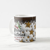 Frohe Weihnachten I 11 oz und 15 oz png digitale D Kaffeetasse (Vorderseite Links)