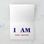 FROHE WEIHNACHTEN (ICH BIN) (Innenseite)