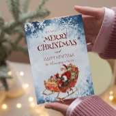 Frohe Weihnachten ich glücklich Neujahr Weihnachte