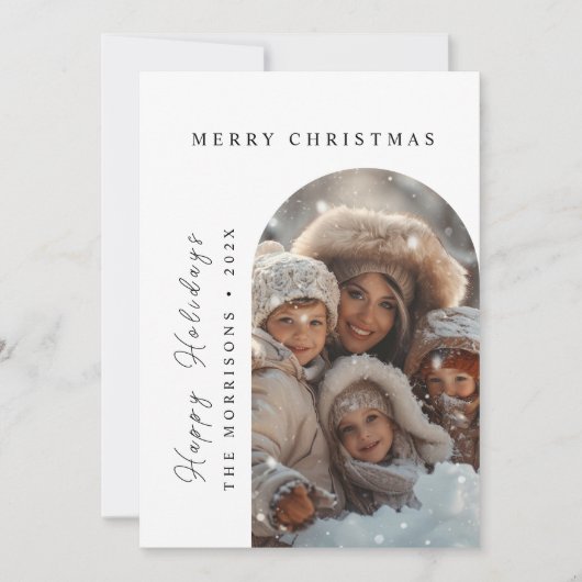 Frohe Weihnachten ich glücklichen Urlaub Custom Fo (Vorderseite)