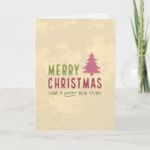 Frohe Weihnachten - ich verspreche, dass ich noch Karte (Vorderseite)