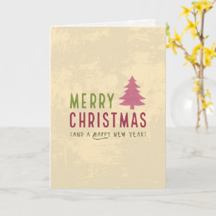 Frohe Weihnachten - ich verspreche, dass ich noch Karte