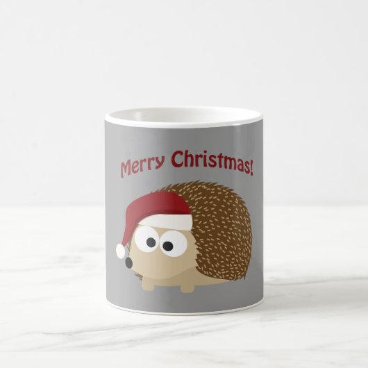 Frohe Weihnachten!Igel Kaffeetasse (Mittel)