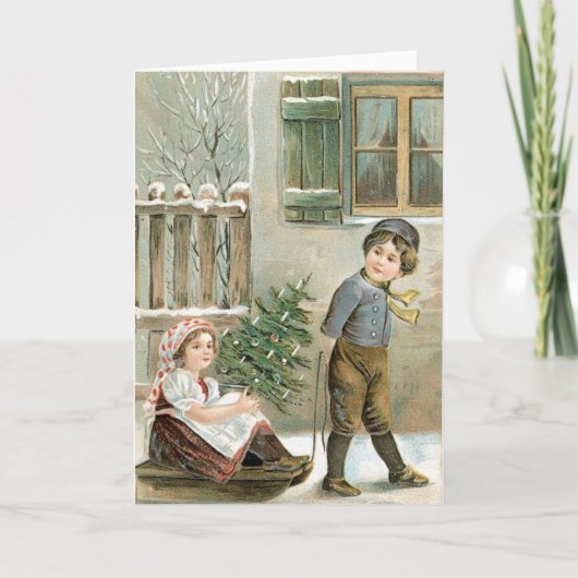 Frohe Weihnachten Ihnen! (Vorderseite)