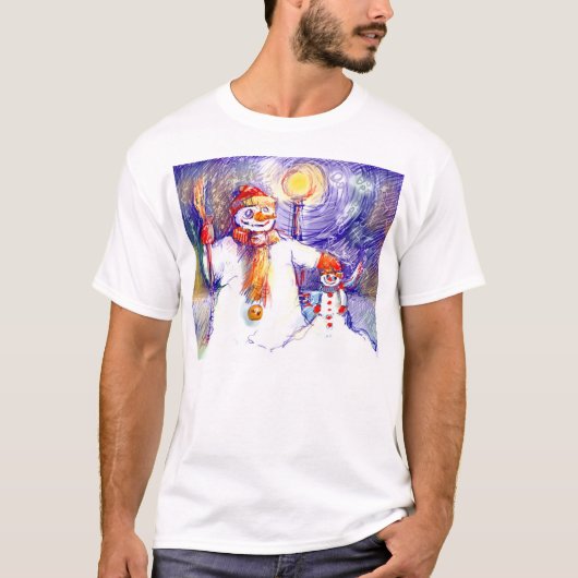 Frohe Weihnachten II T-Shirt (Vorderseite)