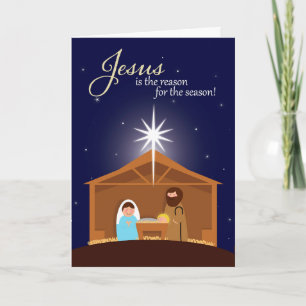 Frohe Weihnachten illustrierte Kippenszene