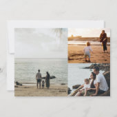 Frohe Weihnachten im Drehbuch auf Vollblut-Foto (Rückseite)