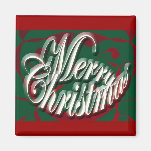 Frohe Weihnachten im Grünen Magnet (Vorne)