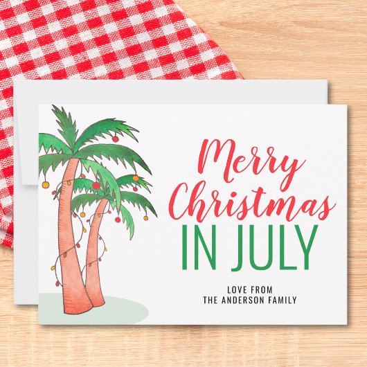 Frohe Weihnachten im Juli