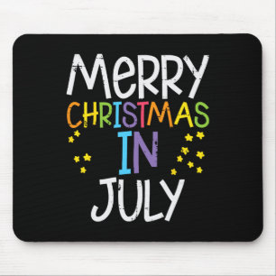 Frohe Weihnachten im Juli Sterne Sommer Weihnachte Mousepad