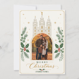 Frohe Weihnachten im LDS Salt Lake City Tempel
