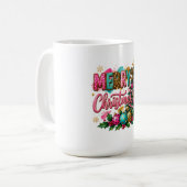 Frohe Weihnachten im Prepper-Stil Kaffeetasse (Vorderseite Links)
