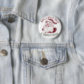 Frohe Weihnachten im Vintage-Stil Button (Beispiel)