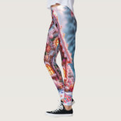 Frohe Weihnachten im Winter Leggings (Links)